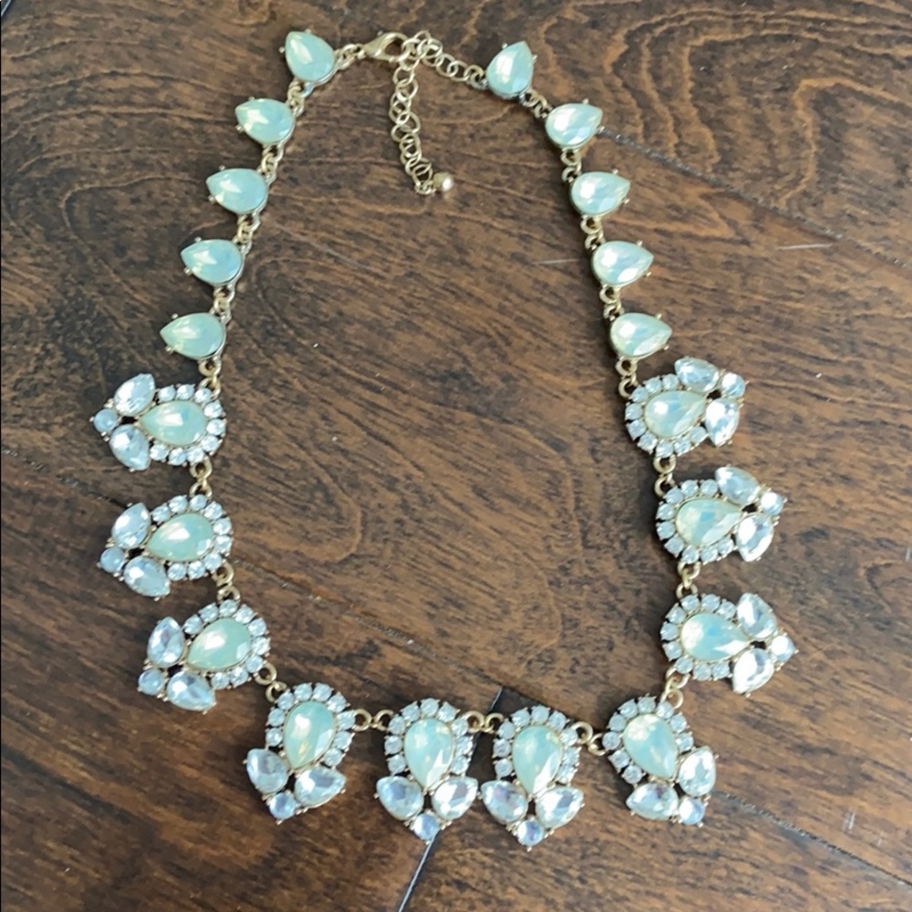 Crystal statement necklace